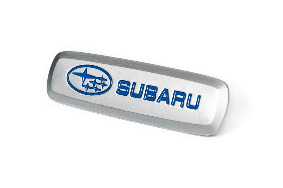 Subaru Emblemat aluminiowy do dywaników (1 szt) Image