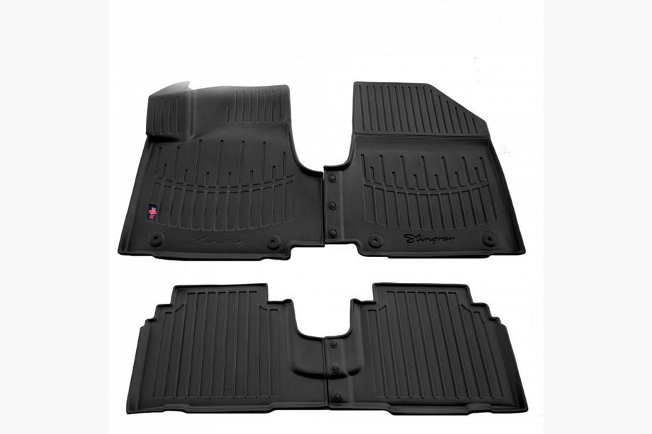 Hyundai Ioniq 5 2021- Dywaniki gumowe Stingray 3D (4 szt, poliuretan) Image