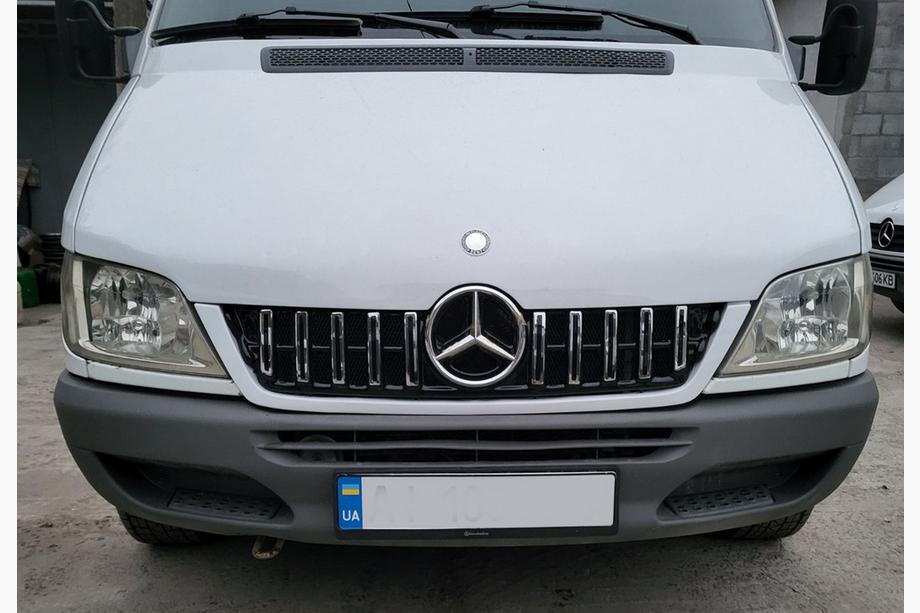 Mercedes Sprinter W901/902/903/904/905 1995–2006 Atrapa Chłodnicy GT Panamericana Chrom Eco (CDI, 2002-2006) Zdjęcia 1