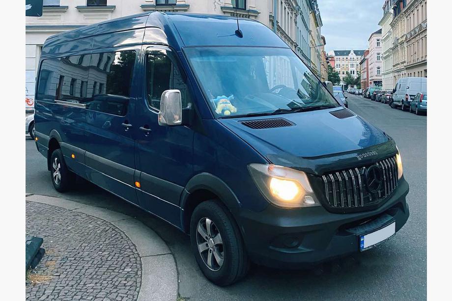 Mercedes Sprinter W906 2006–2018 Atrapa Przednia 2013-2018 Chrome Eco Zdjęcia 2