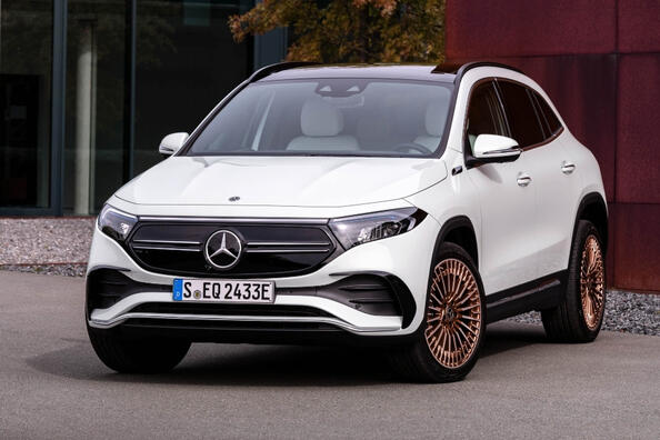 Recenzja elektrycznego crossovera Mercedes-Benz EQA