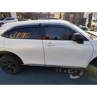 Deflektory szyb z listwą chromowaną (4 szt, Niken) Honda eNP1 2022- zdjęcia 1