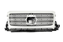 Mercedes G class W463 2018-2024 Atrapa chłodnicy (Biała, Oryginał) zdjęcia 1