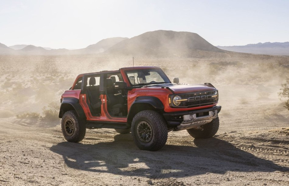 Recenzja Forda Bronco Raptor: Król off-roadu