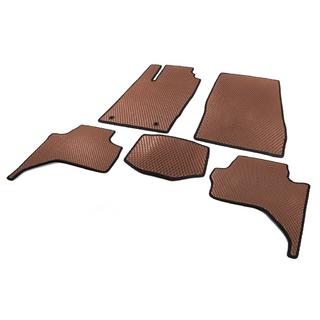 Dywaniki EVA (Long Base, Brązowe) Mitsubishi L200 2015-2024 zdjęcia 2