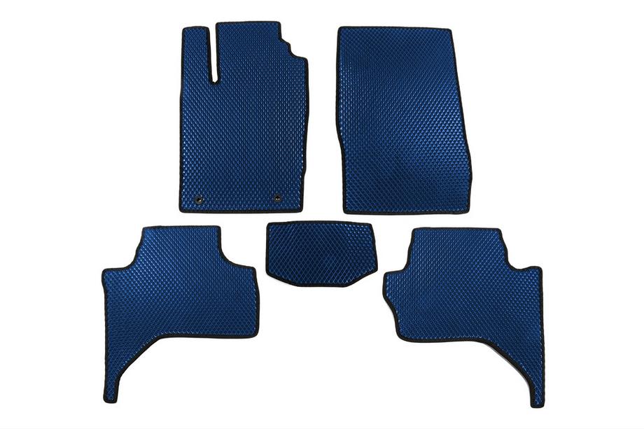 Mitsubishi L200 2015-2024 Dywaniki EVA (Long base, Niebieskie) Image
