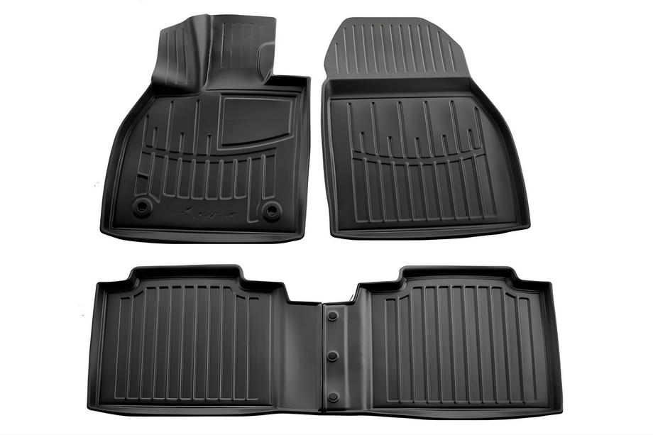 Toyota bZ4X 2022- Dywaniki gumowe Stingray 3D (4 szt, poliuretan) Image