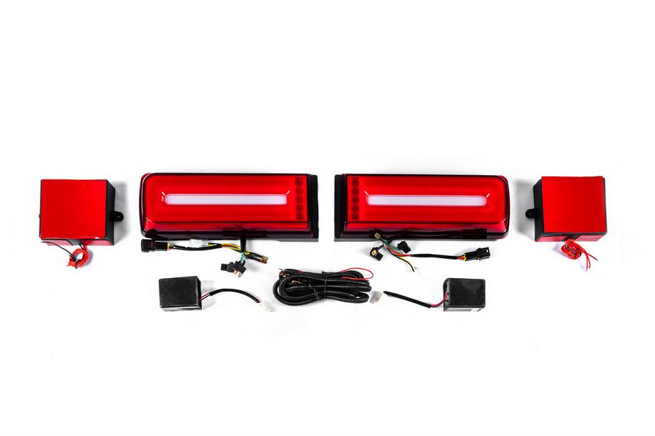Mercedes G class W463 1990-2018 Tylne Lampy LED FullLed-designs Image