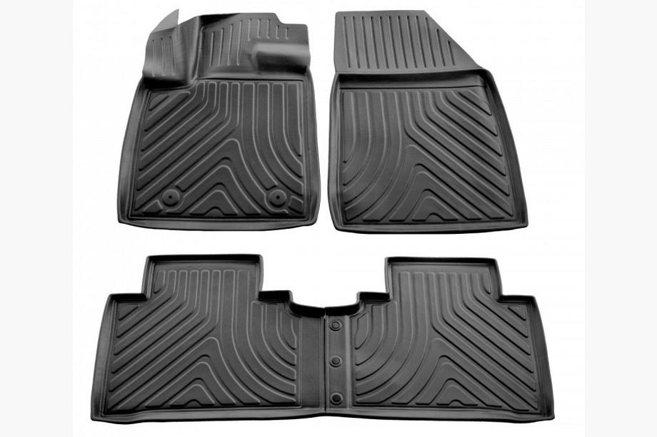 BYD Atto 3 2021- Dywaniki gumowe Stingray 3D (4 szt) Image