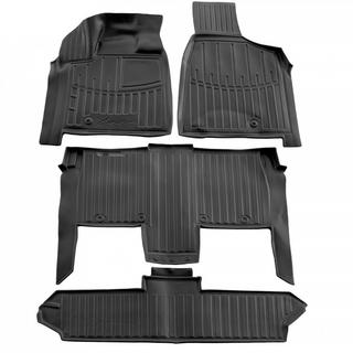 Dywaniki gumowe Stingray 3D (4 szt) Dodge Grand Caravan V 2008-2020