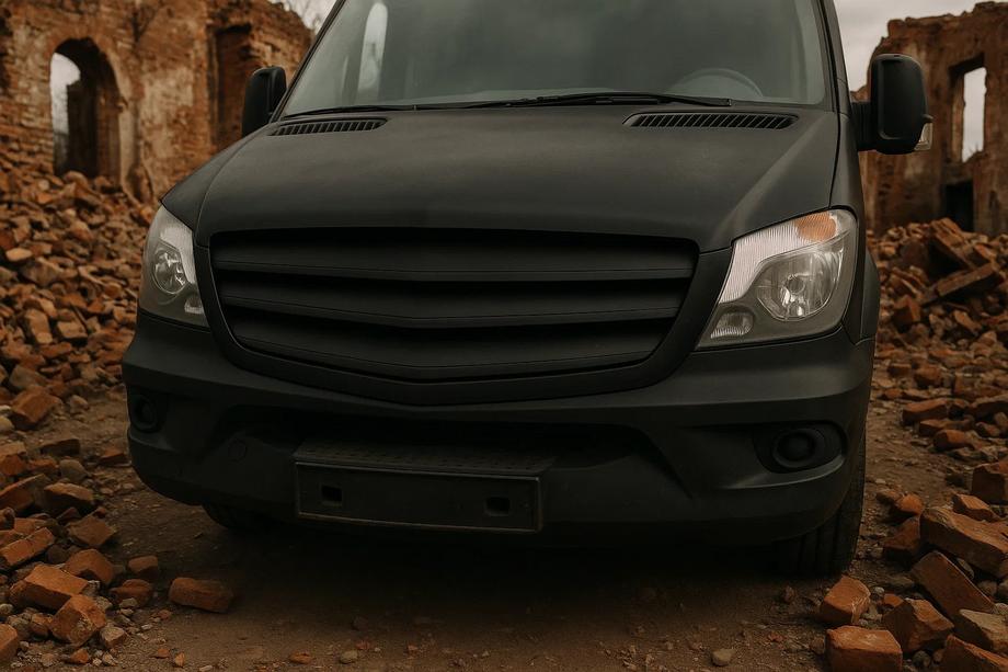 Mercedes Sprinter W906 2006–2018 Atrapa chłodnicy Exclusive 2013-2018 (zagruntowana do lakierowania) Image
