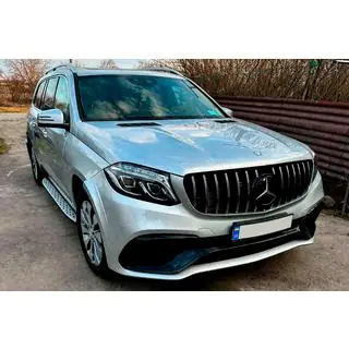 Przedni emblemat pod szkłem, czarna ramka a0008880111 (Do GLS) zdjęcia 4