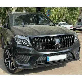 Przedni emblemat pod szkłem, czarna ramka a0008880111 (Do GLS) zdjęcia 1