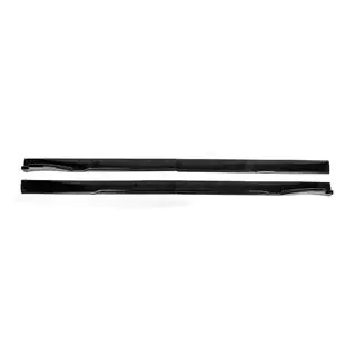 Uniwersalne nakładki progowe boczne Niken Black (ABS) (4szt) zdjęcia 3