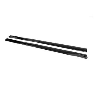 Uniwersalne nakładki progowe boczne Niken Black (ABS) (4szt) zdjęcia 2