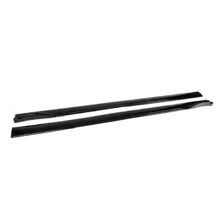 Uniwersalne nakładki progowe boczne Niken Black (ABS) (4szt) zdjęcia 1