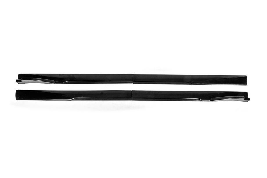 Uniwersalne nakładki progowe boczne Niken Black (ABS) (4szt) Zdjęcia 3