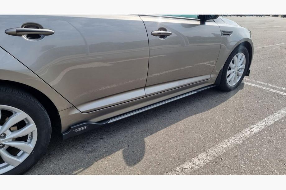 Uniwersalne nakładki progowe boczne Niken Grey (ABS) (4szt) Zdjęcia 4