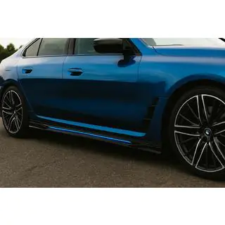 Uniwersalne nakładki progowe Niken Blue (ABS) (4szt) zdjęcia 1