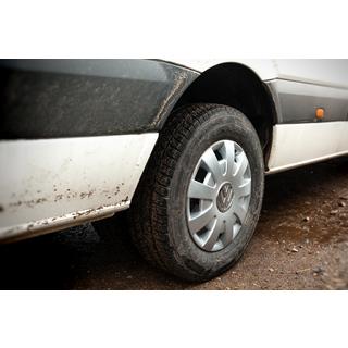 Kołpaki szare ABS (1-częściowe, komplet 4 szt.) Volkswagen Crafter 2006-2016 zdjęcia 2