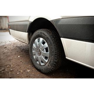 Kołpaki szare ABS (1-częściowe, komplet 4 szt.) Volkswagen Crafter 2006-2016 zdjęcia 3