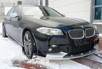 BMW 5 Series F10/F11 2010–2016 Nakładka na przedni zderzak DPT Lip V-2 (do M-Performance, czarny połysk) zdjęcia 6