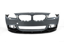 BMW 5 Series F10/F11 2010–2016 Nakładka na przedni zderzak DPT Lip V-2 (do M-Performance, czarny połysk) zdjęcia 7