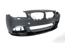 BMW 5 Series F10/F11 2010–2016 Nakładka na przedni zderzak DPT Lip V-2 (do M-Performance, czarny połysk) zdjęcia 13