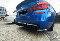 BMW 5 Series F10/F11 2010–2016 Dyfuzor Tylny DPT V-1 (do M-Performance, Czarny Połysk) zdjęcia 1