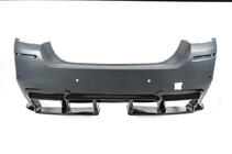 BMW 5 Series F10/F11 2010–2016 Dyfuzor Tylny DPT V-1 (do M-Performance, Czarny Połysk) zdjęcia 3