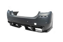 BMW 5 Series F10/F11 2010–2016 Dyfuzor Tylny DPT V-1 (do M-Performance, Czarny Połysk) zdjęcia 13