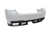 BMW 5 Series F10/F11 2010–2016 Dyfuzor Tylny DPT V-1 (do M-Performance, Czarny Połysk) zdjęcia 16