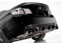 BMW 5 Series F10/F11 2010–2016 Dyfuzor Tylny DPT V-2 (do M-Performance, Czarny Połysk) zdjęcia 3