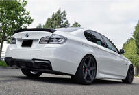 BMW 5 Series F10/F11 2010–2016 Dyfuzor Tylny DPT V-2 (do M-Performance, Czarny Połysk) zdjęcia 5