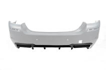 BMW 5 Series F10/F11 2010–2016 Dyfuzor Tylny DPT V-2 (do M-Performance, Czarny Połysk) zdjęcia 11