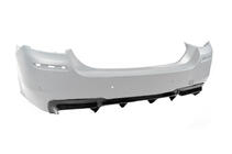 BMW 5 Series F10/F11 2010–2016 Dyfuzor Tylny DPT V-2 (do M-Performance, Czarny Połysk) zdjęcia 2