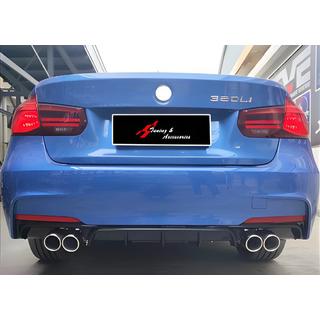 Dyfuzor Tylny DPT V-2 (do M Performance, Czarny Połysk) BMW 3 Series F30/F31 2012-2019 zdjęcia 1