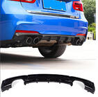 BMW 3 Series F30/F31 2012-2019 Dyfuzor Tylny DPT V-3 (do M Performance, Czarny Połysk) zdjęcia 4