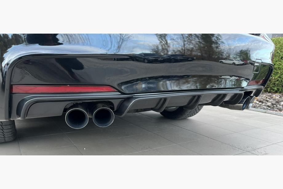 BMW 3 Series F30/F31 2012-2019 Dyfuzor Tylny DPT V-3 (do M Performance, Czarny Połysk) Image