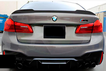 BMW Seria 5 G30/G31 2017–2023 Spojler CS-Style (Czarny Połysk) zdjęcia 1