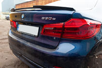 BMW Seria 5 G30/G31 2017–2023 Spoiler M4-Style (Czarny Połysk) zdjęcia 2