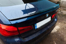 BMW Seria 5 G30/G31 2017–2023 Spoiler M4-Style (Czarny Połysk) zdjęcia 10