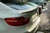 BMW X6 E71 2008–2014 Spoiler DPT (Czarny Połysk) zdjęcia 1