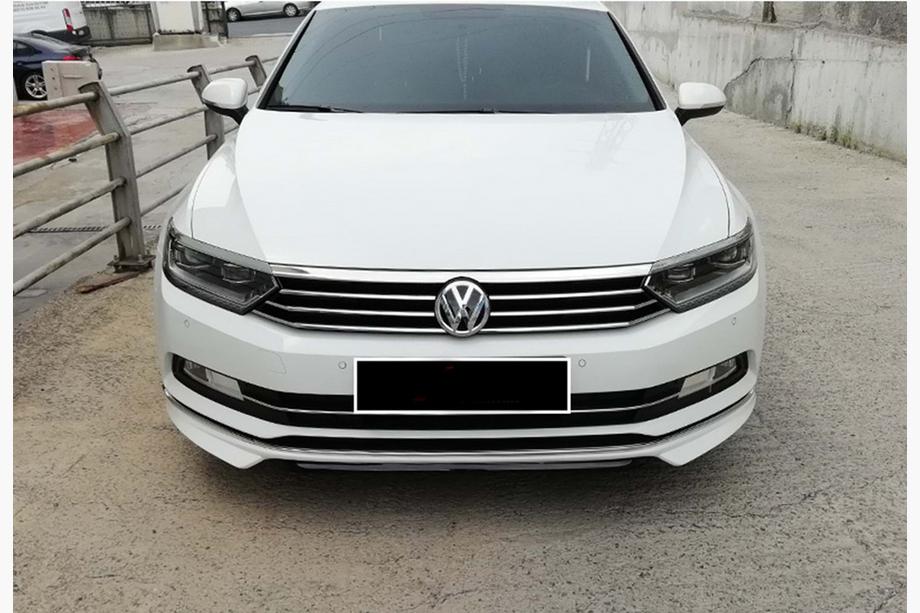 Volkswagen Passat B8 2015-2023 Dokładka przedniego zderzaka DPT Lip (2015-2019 EU, do lakierowania) Zdjęcia 3