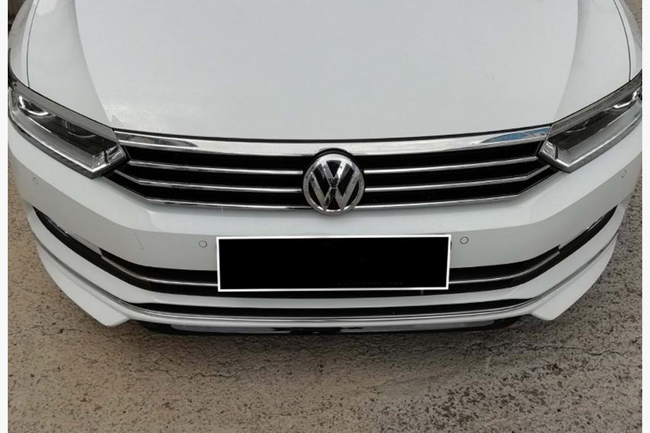 Volkswagen Passat B8 2015-2023 Dokładka przedniego zderzaka DPT Lip (2015-2019 EU, do lakierowania) Zdjęcia 5