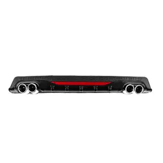 Uniwersalny Dyfuzor Tylny DPT AMG Style V-1 (ABS) (Szary+Czarny) zdjęcia 1