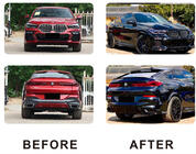 BMW X6 G06 2019–2027 Zestaw body kit Paradigm Black Knight (2018-2022) zdjęcia 1