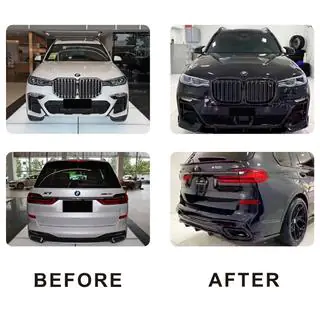 Zestaw body kitu Paradigm Black Knight V1 (do M-Sport 2018-2022) BMW X7 G07 2019- zdjęcia 2