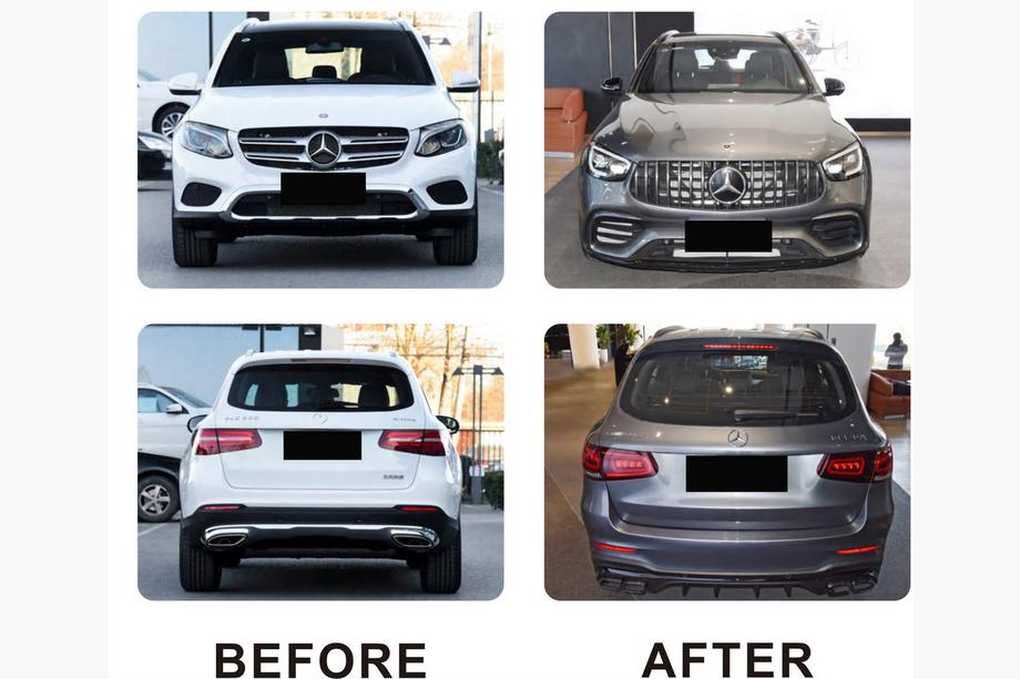 Mercedes GLC X253 2015-2022 Zestaw restyling do GLC63 2022 Zdjęcia 14