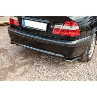 Uniwersalna nakładka Flap na tylny zderzak DPT (ABS) (2szt) (Czarny Połysk) zdjęcia 3